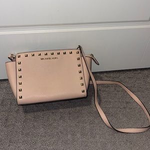 Pink Studded MK purse